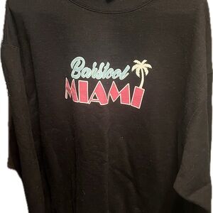 Barstool Miami Black Champion Crewneck sweatshirt